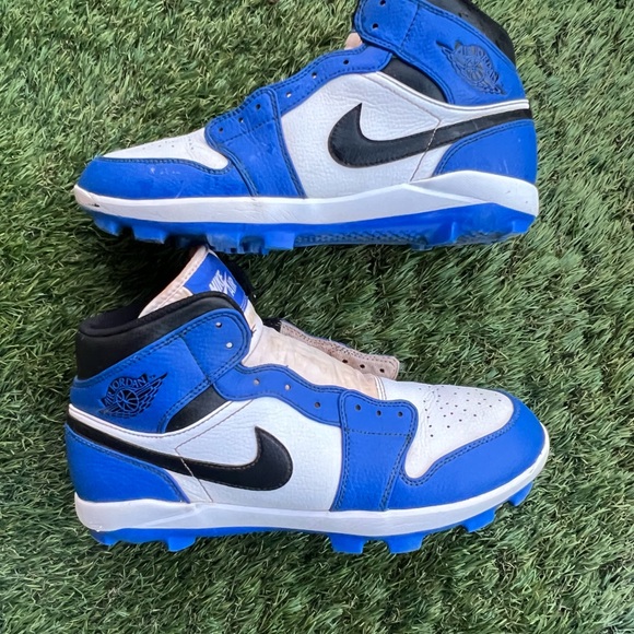Jordan 1 baseball cleats size 8.5 - Picture 1 of 9